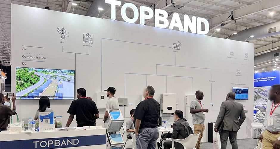 Accelerating Africa's Energy Transformation | TOPBAND’s Exhibition at South Africa Solar&Storage Live Africa 2024 Ended Successfully!